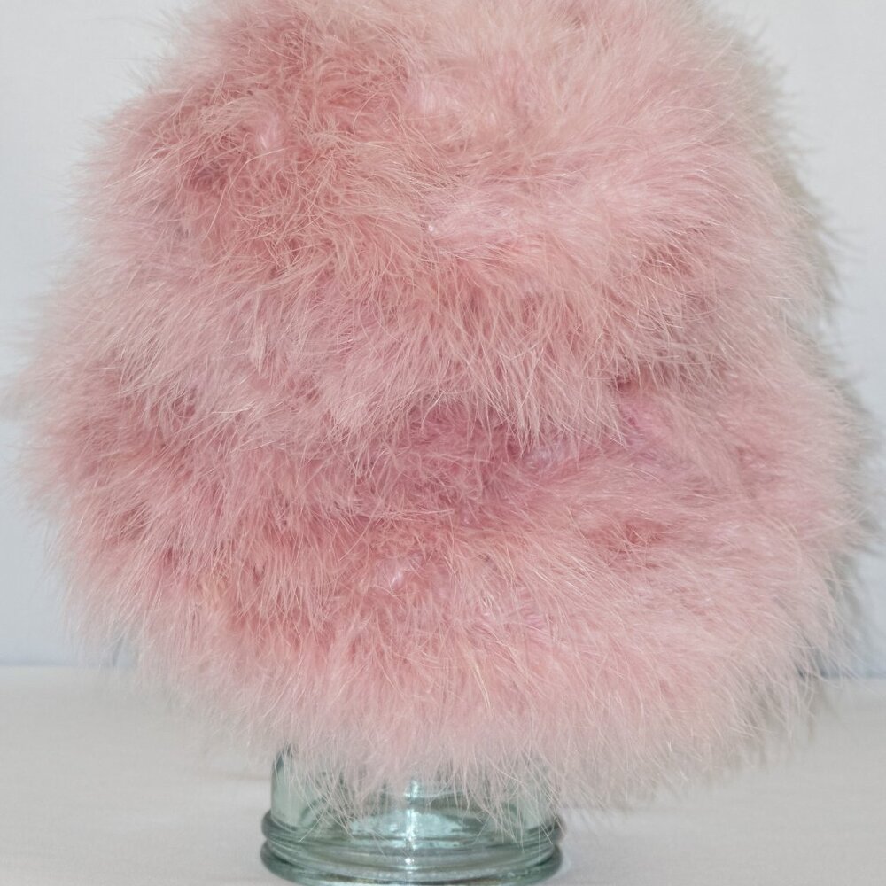 The Goldie Feathered Bucket Hat - Picture 5 of 7